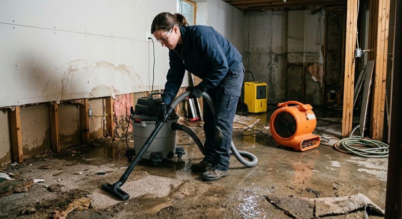 Flooded Basement Cleanup in Chandler, AZ